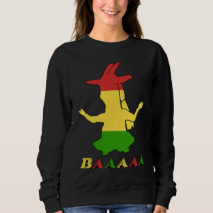 Tri Color Rasta Goat Sweatshirt