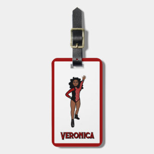 Tri Color RBW Dancer #1 Luggage Tag