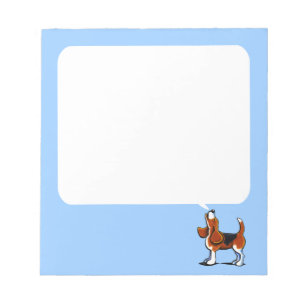 Tri-colour Beagle Bay Notepad