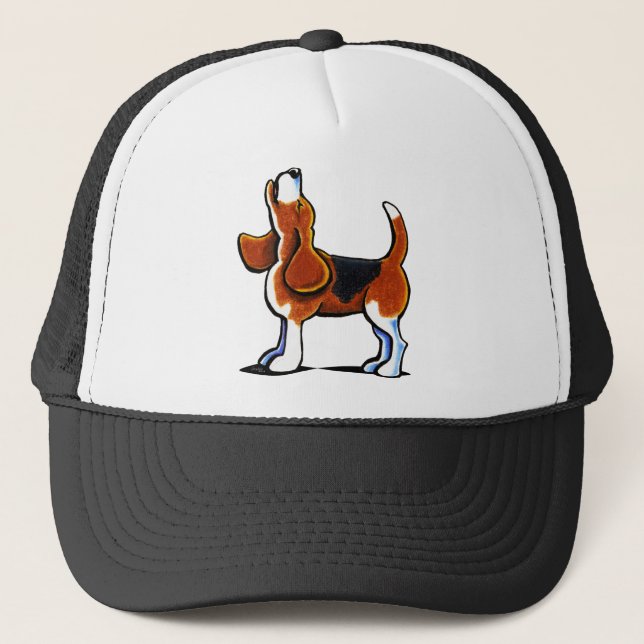 Tri-colour Beagle Bay Trucker Hat (Front)