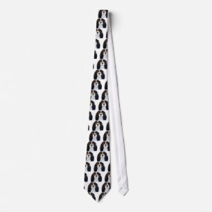 Tri Colour Cavalier King Charles Spaniel 2 Tie