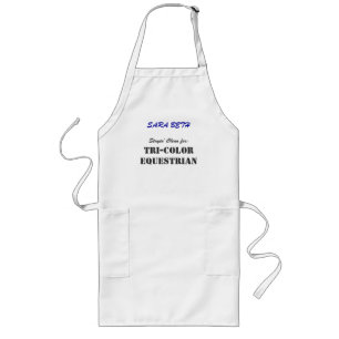 Tri-Colour Equestrian, SARA BETH, Stayin' Clean Long Apron