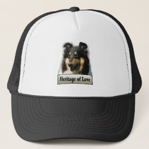 Tri Colour Rough Collie Gifts Trucker Hat