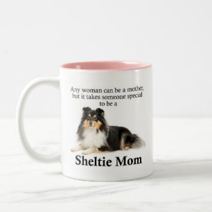 Tri-Colour Sheltie Mum Mug