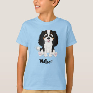 Tri-Coloured Cavalier King Charles Spaniel T-Shirt