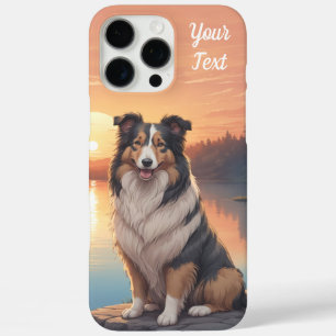Tri Coloured Collie by Lake iPhone 16 Pro Max Case