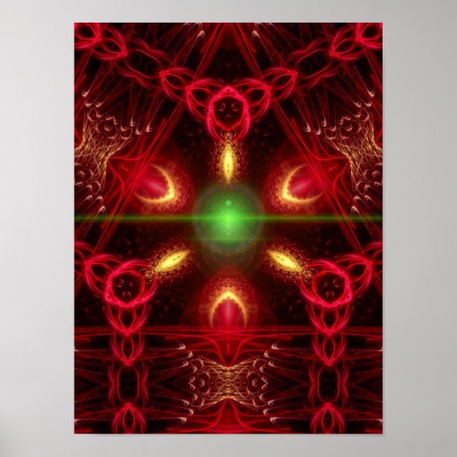 Tri-Fractal Poster (Front)