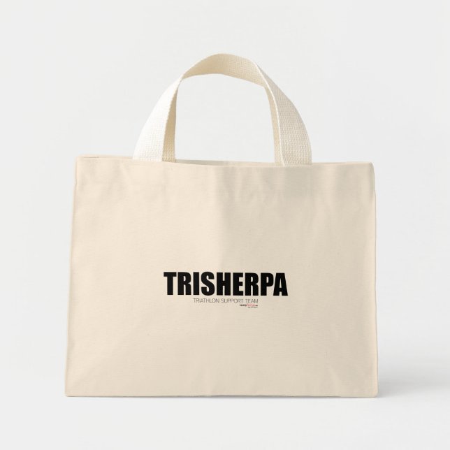 Tri Sherpa Mini Tote Bag (Front)