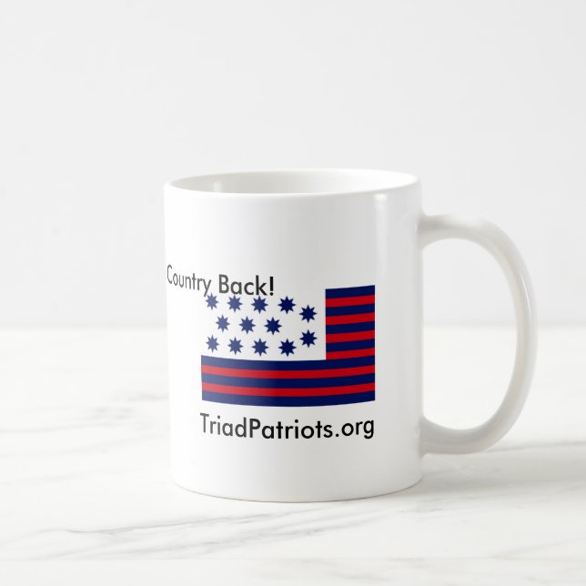 Triad Patriot Coffee Mug (Right)