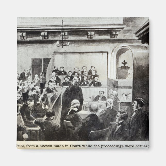 Trial of Madeleine Smith, 1857 Magnet (Front)