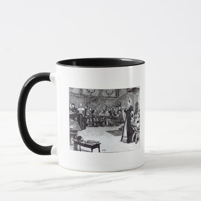 Trial of Mary Queen of Scots Mug (Left)