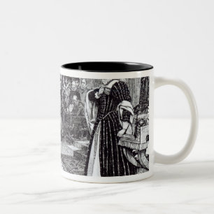 Trial of Mary Queen of Scots Two-Tone Coffee Mug