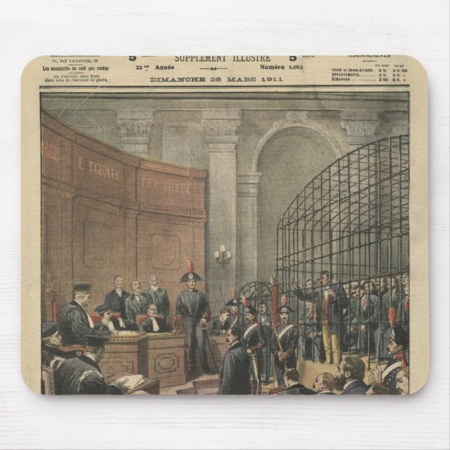Trial of the Camorra Mouse Pad (Front)