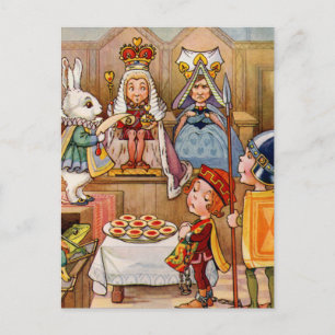 TRIAL OF THE KNAVE OF HEARTS POSTCARD