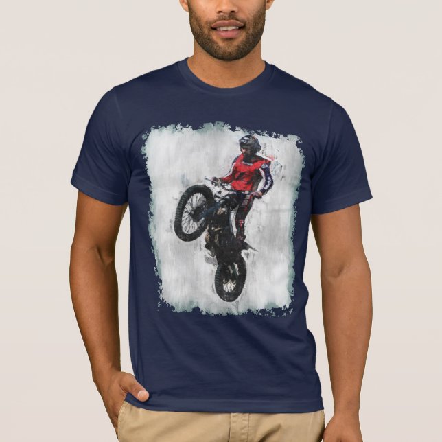 Trials rider tee (Front)