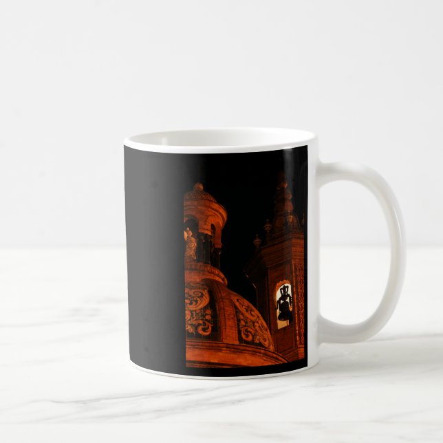 Triana Bell Tower Evening Vertical  Coffee Mug (Right)