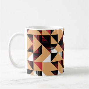 Triangle Abstract, Retro Elegant Beauty. Coffee Mug