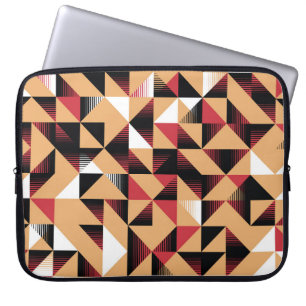 Triangle Abstract, Retro Elegant Beauty. Laptop Sleeve