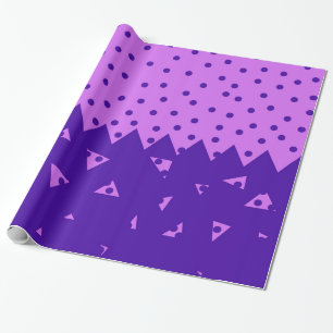 Triangle and Circles Wrapping Paper