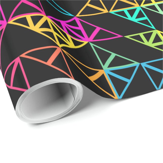 Triangle Art 1 Wrapping Paper (Roll Corner)