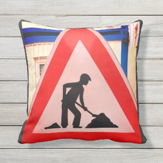 Triangle ART by Street ART Designs Cushion