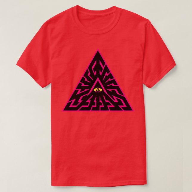 Triangle artwork 8 T-Shirt (Design Front)