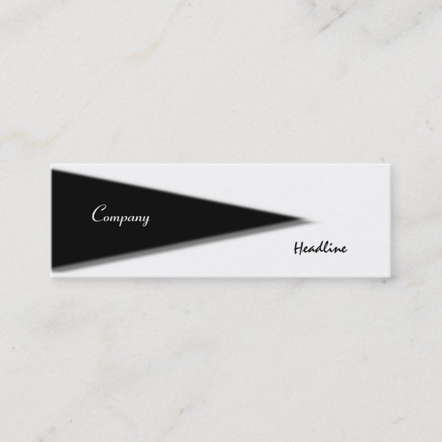 Triangle Business Card (Front)