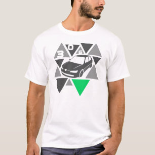 Triangle Car -306- T-Shirt