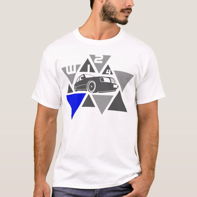 Triangle Car -W124- T-Shirt (Front)