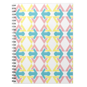 Triangle Celtic knot design Notebook