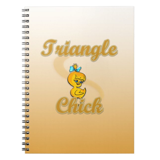 Triangle Chick Notebook (Front)