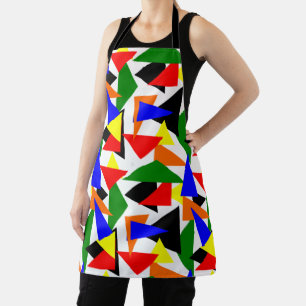 Triangle Collage  Apron