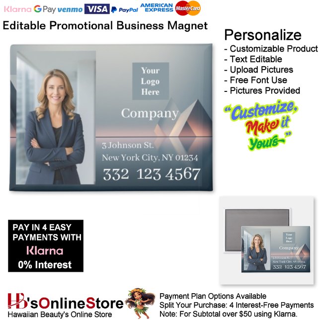 Triangle Company Photo Logo Promotional Business Magnet (Triangle Company Photo Logo Promotional Business Magnet.)