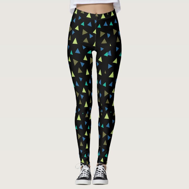 Triangle Confetti Leggings (Front)