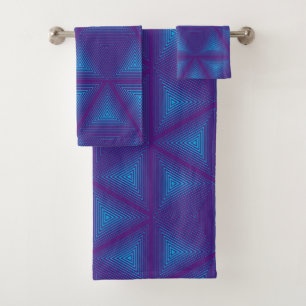 Triangle Cube-1 Towel