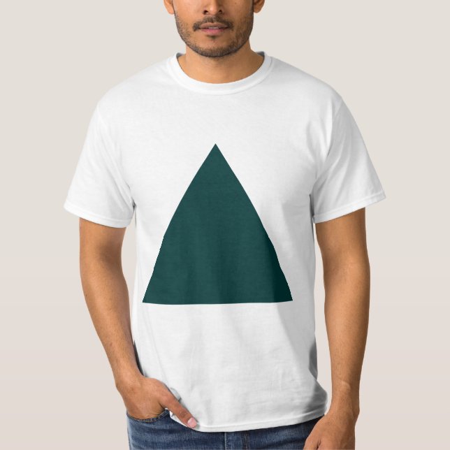 Triangle - Dark Green T-Shirt (Front)