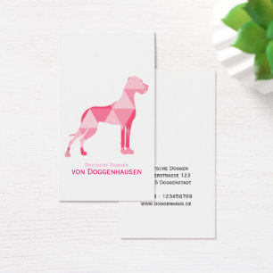 Triangle Dogge – Abstract Great Dane