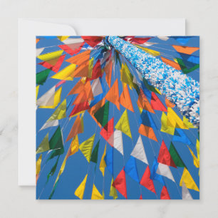 Triangle Flag Decoration Card