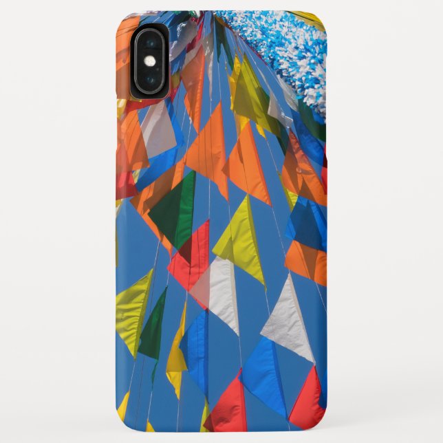 Triangle Flag Decoration Case-Mate iPhone Case (Back)