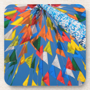 Triangle Flag Decoration Coaster