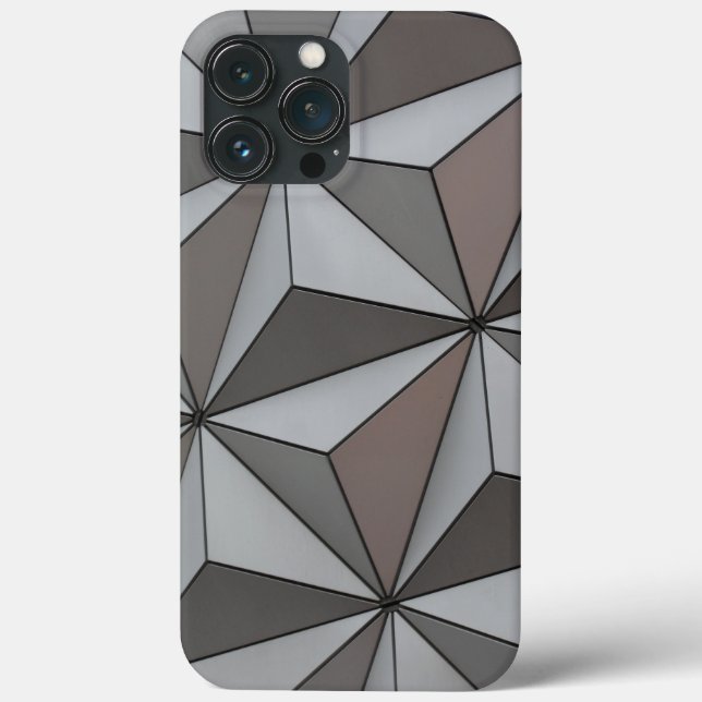 Triangle, geometric, pattern, design Case-Mate iPhone case (Back)