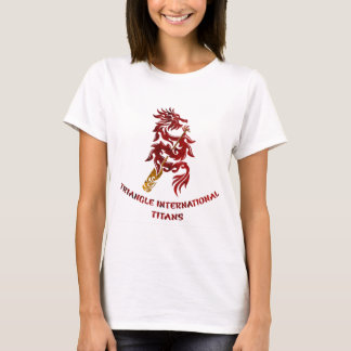 Triangle International Titans (Red Text) T-Shirt