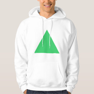 Triangle - Light Green Hoodie