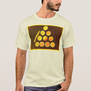 "Triangle of Half Oranges" Cute Photo. Buy Now T-Shirt