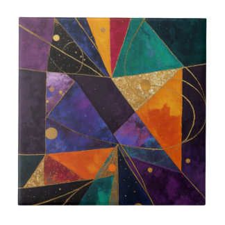 Triangle Party Ceramic Tile