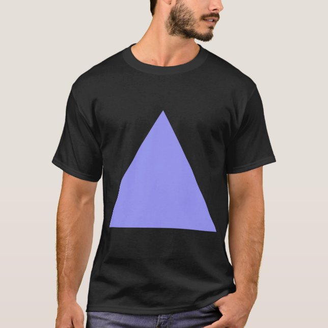 Triangle - Pastel Blue T-Shirt (Front)