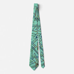 Triangle Pattern outline + your backgr. & ideas Tie