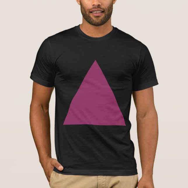 Triangle - Plum T-Shirt (Front)