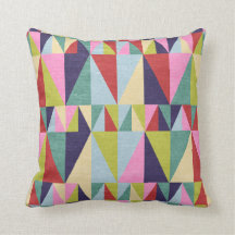 Triangle Pop Art Pillow