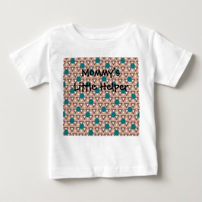Triangle Quilt  Baby T-Shirt (Front)